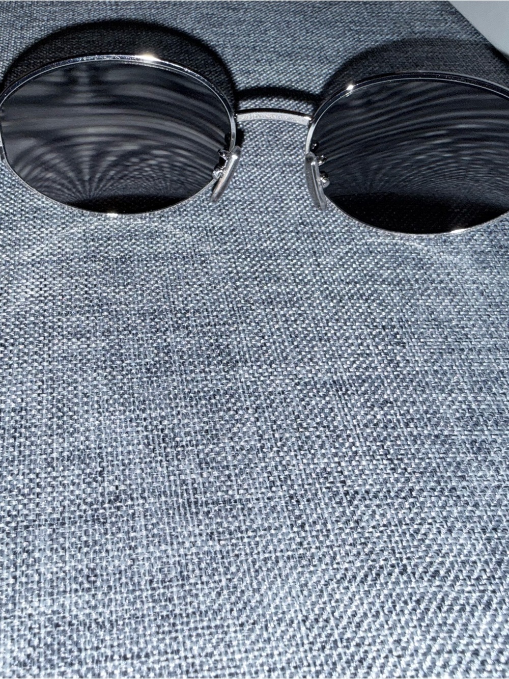 Celine TRIOMPHE METAL 01 SUNGLASSES IN METAL *Like New* - Picture 6 of 8